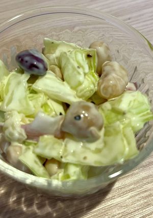 キャベツと豆のサラダ-レシピのメイン写真