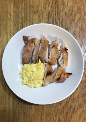 へたくそパパ→高校男子 チキンステーキ-レシピのメイン写真