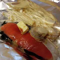รูปของ 鮭のホイル焼き