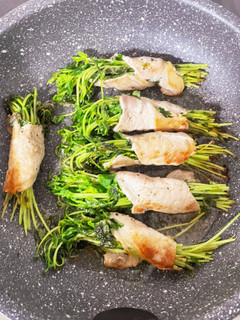 簡単10分?!美味しい豆苗肉巻き!!-レシピのメイン写真