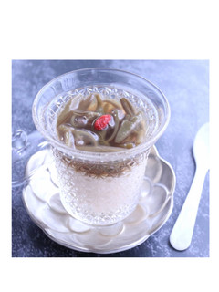 冷やし茶碗蒸しじゅんさいたれ-レシピのメイン写真
