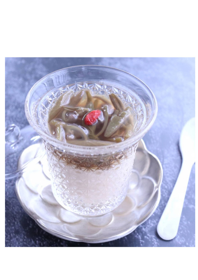 冷やし茶碗蒸しじゅんさいたれ-レシピのメイン写真