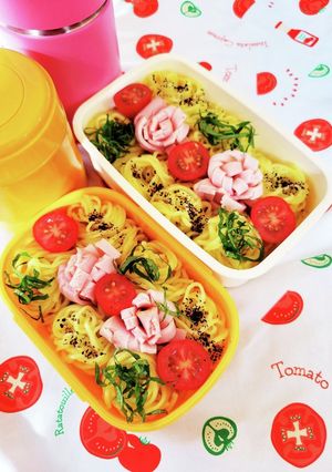 暑いーっ!!夏弁☆簡単ざる中華弁当☆-レシピのメイン写真