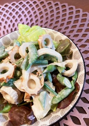 シロさんのいんげんとちくわのサラダ-レシピのメイン写真