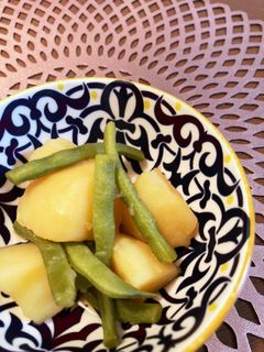 シロさんのいんげんとじゃがいもの煮物-レシピのメイン写真