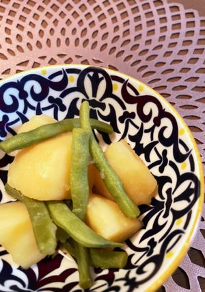 シロさんのいんげんとじゃがいもの煮物-レシピのメイン写真