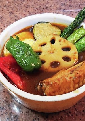 簡単和風スープカレー-レシピのメイン写真