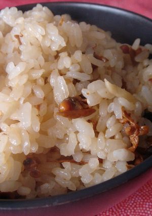 あさりの佃煮で炊き込みご飯♪-レシピのメイン写真