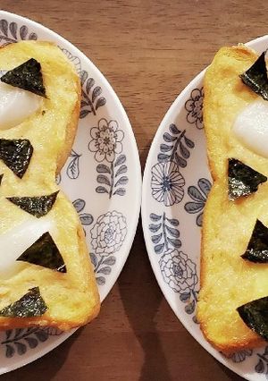 ピザを食ぱんで《明太もちトースト》-レシピのメイン写真