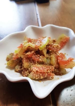 西瓜のゴマたっぷり漬け物-レシピのメイン写真