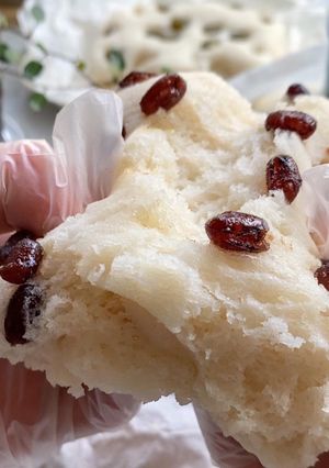 食べるまで5分♪【米粉蒸しパン】-レシピのメイン写真