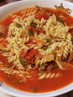 野菜摂取トマトスープパスタ196kcal-レシピのメイン写真