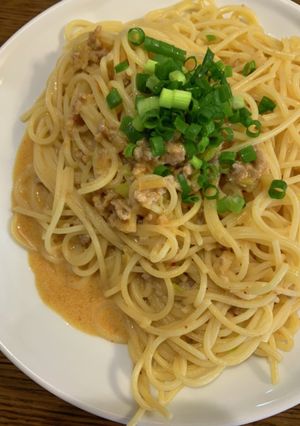 たんたんパスタ-レシピのメイン写真