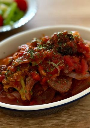 ラム肉の赤ワイン煮込み-レシピのメイン写真