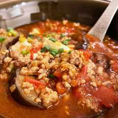 トマトとナスの麻婆豆腐-レシピのメイン写真