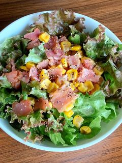 ベーコンとコーンのサラダ-レシピのメイン写真