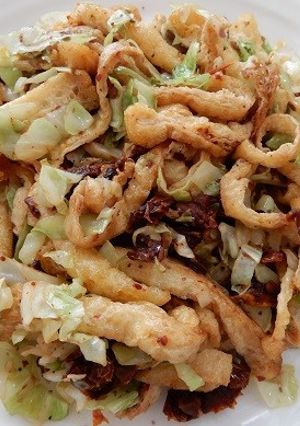 あげとキャベツの辛さやさしい炒め物-レシピのメイン写真