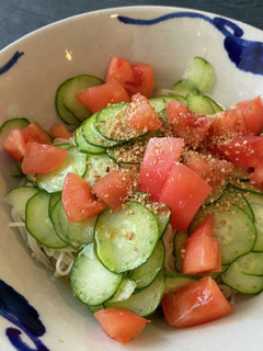 冷蔵庫にあるものだけでさっぱり素麺-レシピのメイン写真