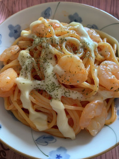 スープの素で☆トマトソースパスタ-レシピのメイン写真