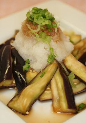 なすのレンジ蒸し★こんもりおろしポン酢-レシピのメイン写真