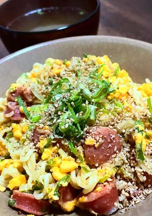 サッポロ一番 塩 で 簡単☆塩焼きそば-レシピのメイン写真