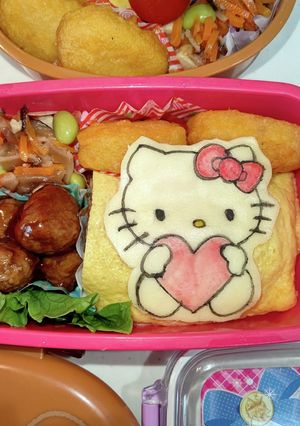 キティちゃん弁当～♪-レシピのメイン写真