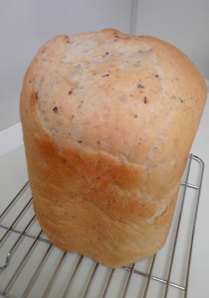 HBでおまかせ♪ゆであずき食パン-レシピのメイン写真