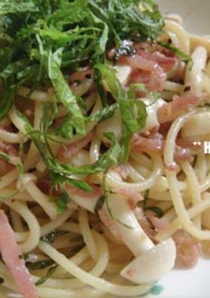 しめじと大葉のパスタ-レシピのメイン写真