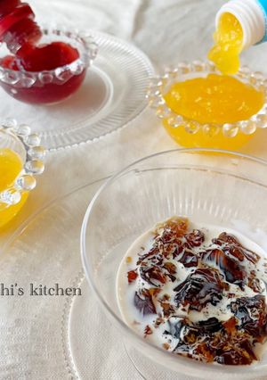 レンジで簡単！ペットボトルふるふるゼリー-レシピのメイン写真