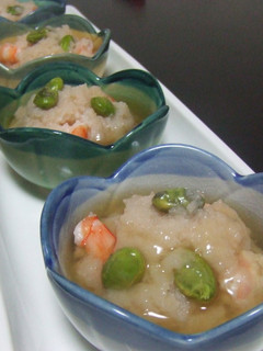 れんこんと海老の蒸し饅頭 -レシピのメイン写真