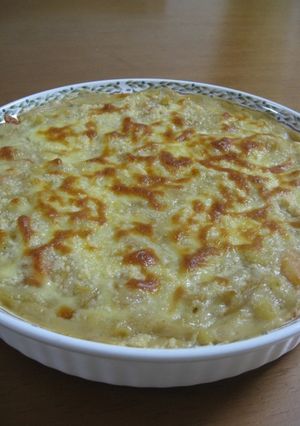 エビとマカロニ　豆乳グラタン-レシピのメイン写真