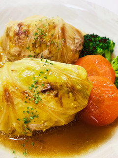 大満足!コンソメ味のロールキャベツ-レシピのメイン写真