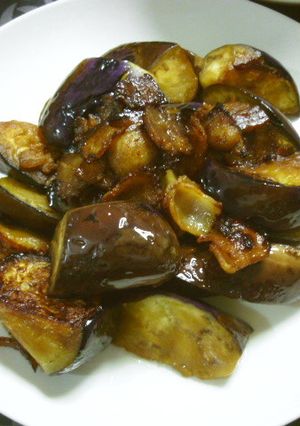 簡単なすとベーコンの炒め物-レシピのメイン写真