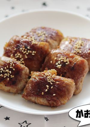 そのまま巻いちゃいました♪肉巻き焼きそば-レシピのメイン写真