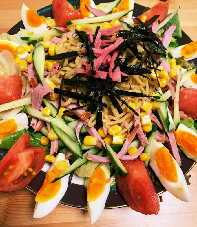 ラーメンサラダ by ぽろっとQちゃん 【クックパッド】 簡単おいしい