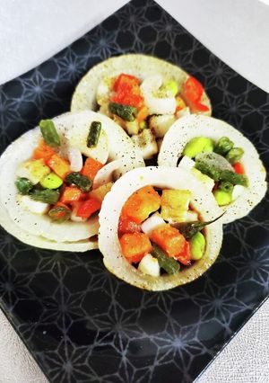 新玉ねぎと夏野菜のグリル-レシピのメイン写真
