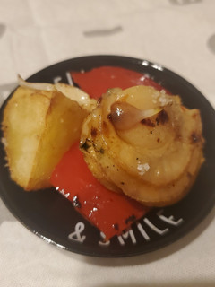 ホタテとじゃがいものオリーブオイル揚げ-レシピのメイン写真