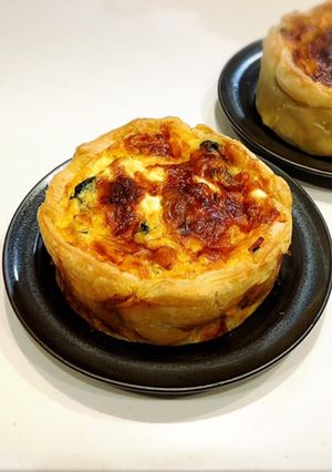 冷凍パイシートで簡単キッシュ☆-レシピのメイン写真