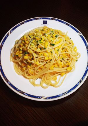 簡単☆焼きとうもろこしのパスタ-レシピのメイン写真