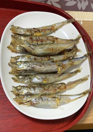 簡単綺麗に焼きししゃも〜(o˘◡˘o)♡-レシピのメイン写真