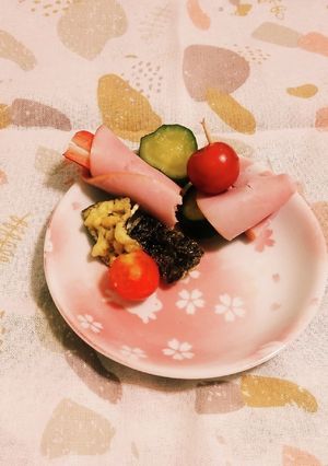 ハム巻きくるくる カニかま&浅漬胡瓜-レシピのメイン写真