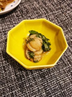 蒸しベビーホタテと大葉の和え-レシピのメイン写真