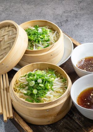 蒸しラーメンのつけ麺-レシピのメイン写真