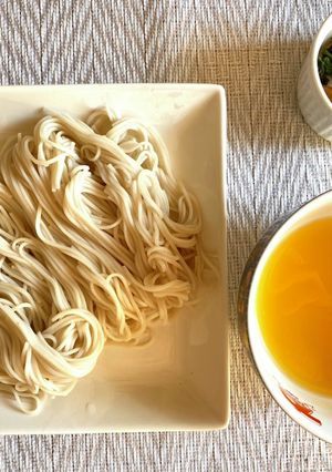 タレも薬味も爽やかに、更科そば-レシピのメイン写真
