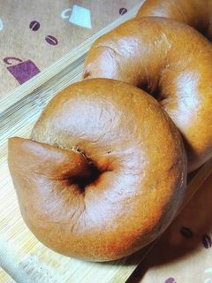 カフェモカ風味★コーヒーベーグル-レシピのメイン写真