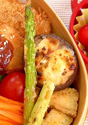 しいたけマヨチーズ焼き-レシピのメイン写真