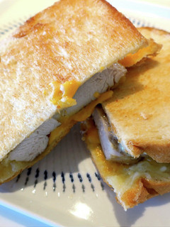 スモーク(風味)☆チキンサンド-レシピのメイン写真