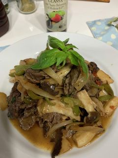 牛肉とエリンギのバルサミコ炒め-レシピのメイン写真