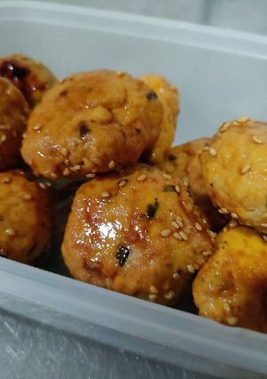 お弁当に★豆腐のふわふわ鶏つくね-レシピのメイン写真
