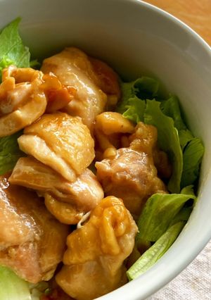 ＊レンジで＊甘辛食堂＊鶏てり丼＊-レシピのメイン写真